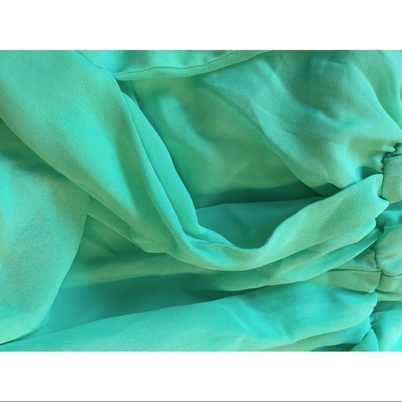 New Cute Neon Green Romper With Pockets!! | Size S - Picture 3 of 3